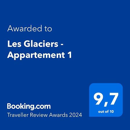 Les Glaciers - Appartement 1 霞慕尼 外观 照片